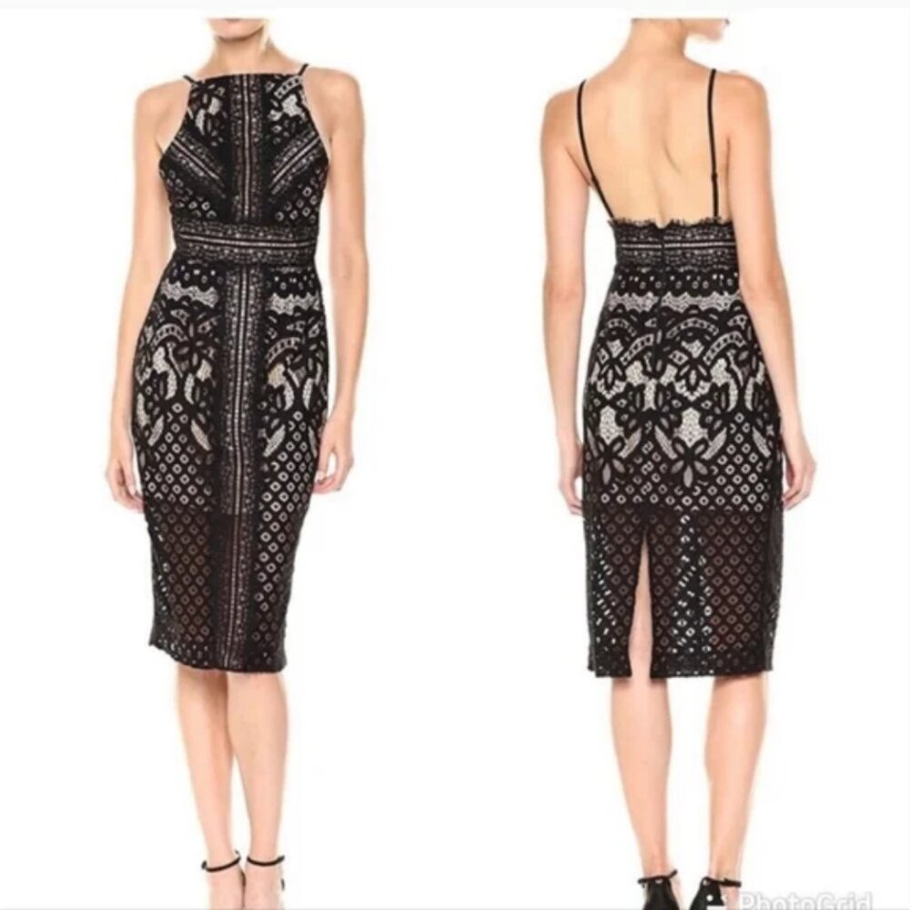 Keepsake The Label Bridges Lace Midi Dress